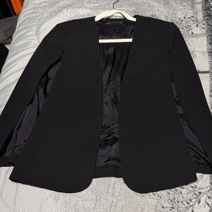 Zara Classic Black Women's Blazer cape